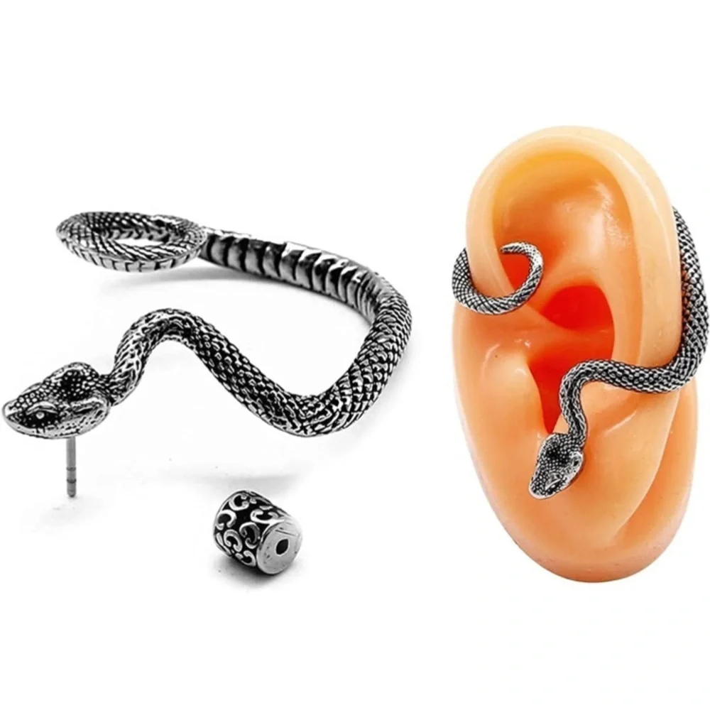 Retro Snake Earrings